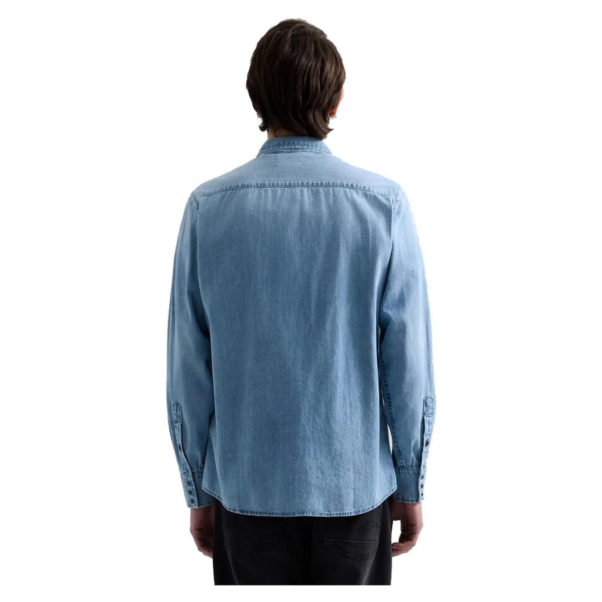 REPLAY CAMICIA WESTERN IN DENIM - seconda immagine