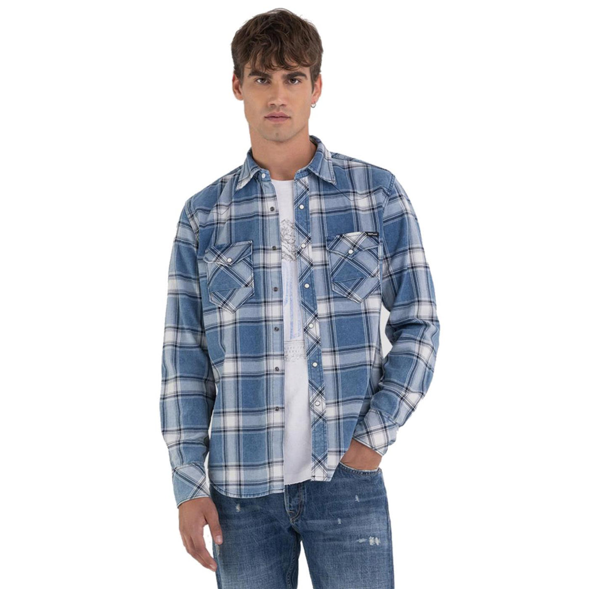 REPLAY CAMICIA UOMO