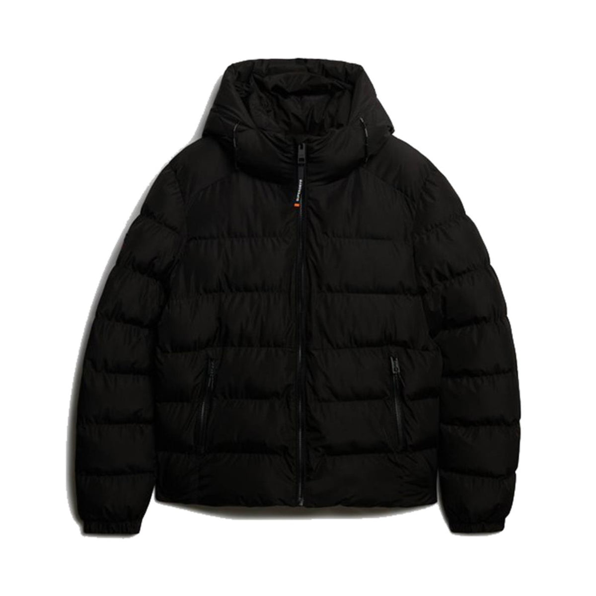 SUPERDRY HOODED SPORTS PUFFER JKT - Nero - immagine principale