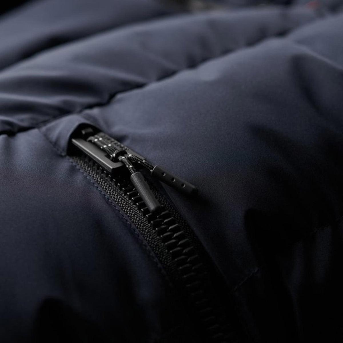 SUPERDRY HOODED SPORTS PUFFER JKT - Blu - vista 5