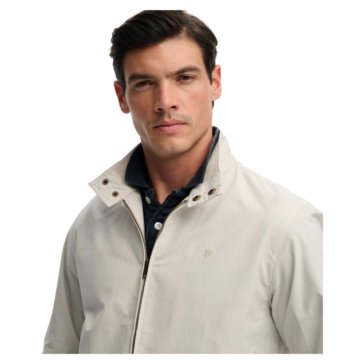 SUPERDRY CLASSIC HARRINGTON JACKET - Beige - vista 3