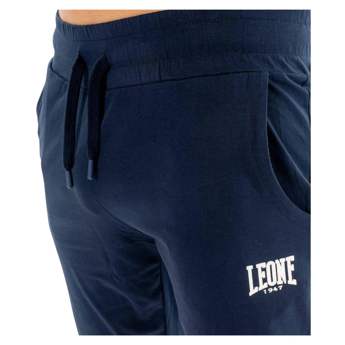 LEONE PANTALONI JERSEY STRETCH - Blu - vista 3