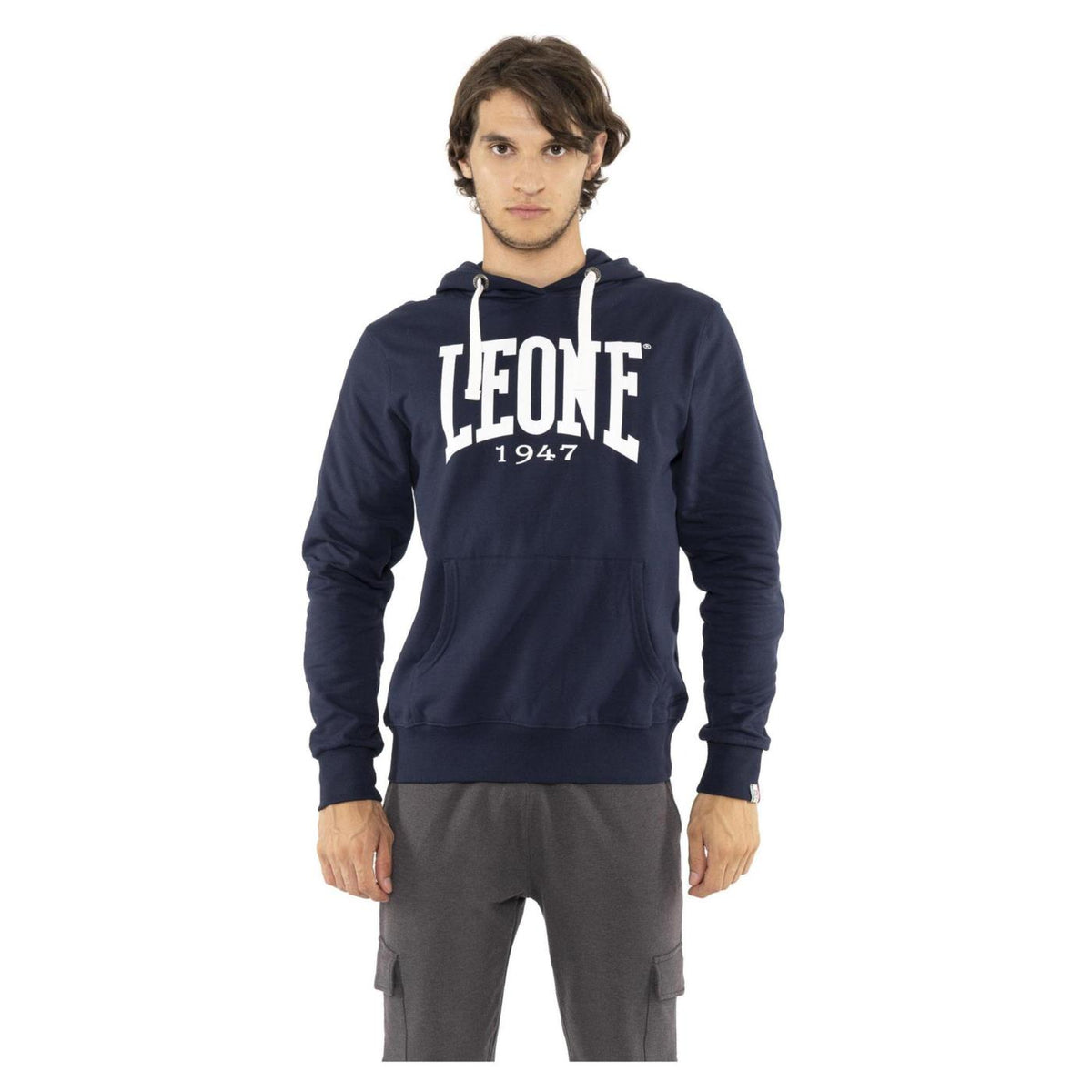 LEONE FELPA BIG LOGO STRETCH