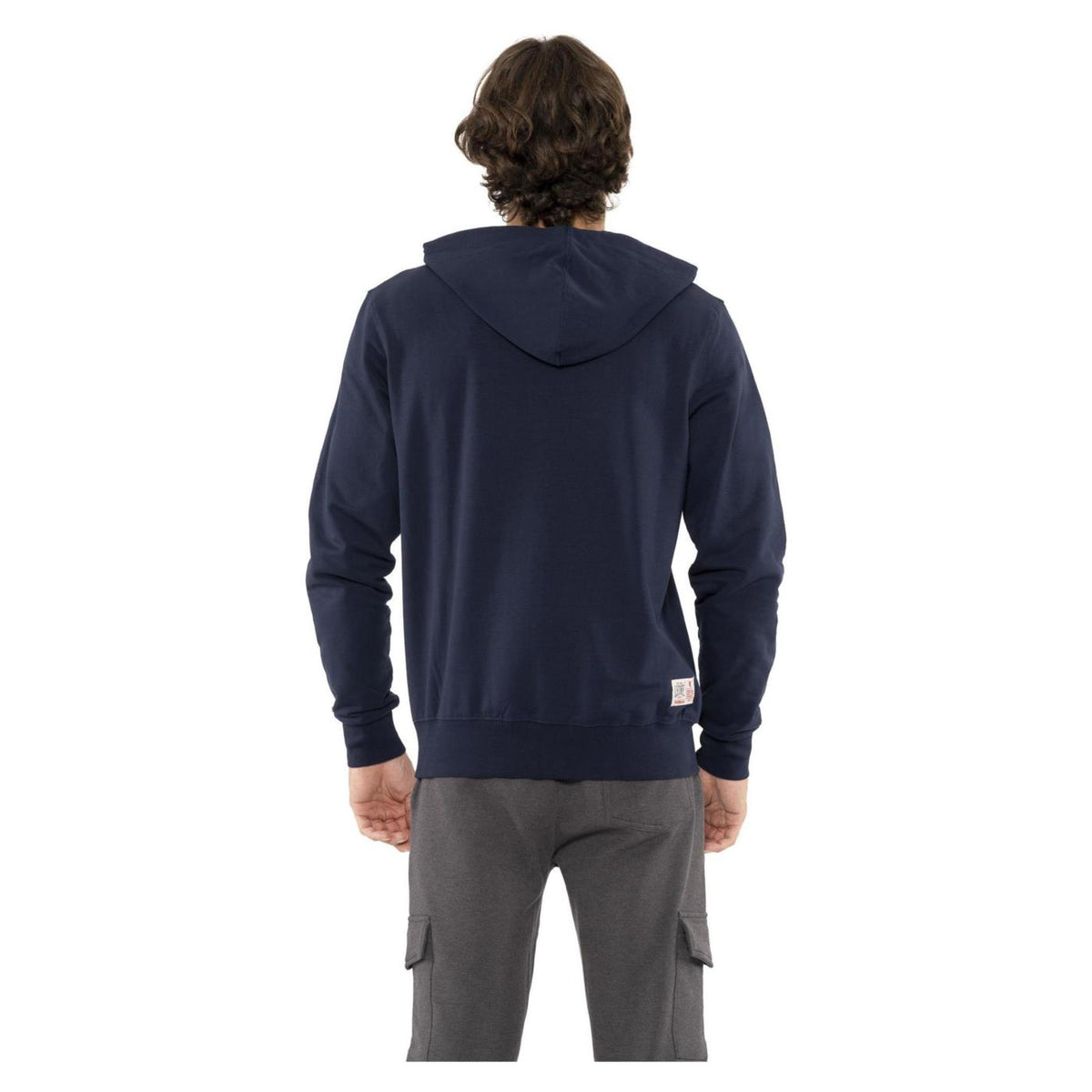 LEONE FELPA BIG LOGO STRETCH - Blu - vista 2