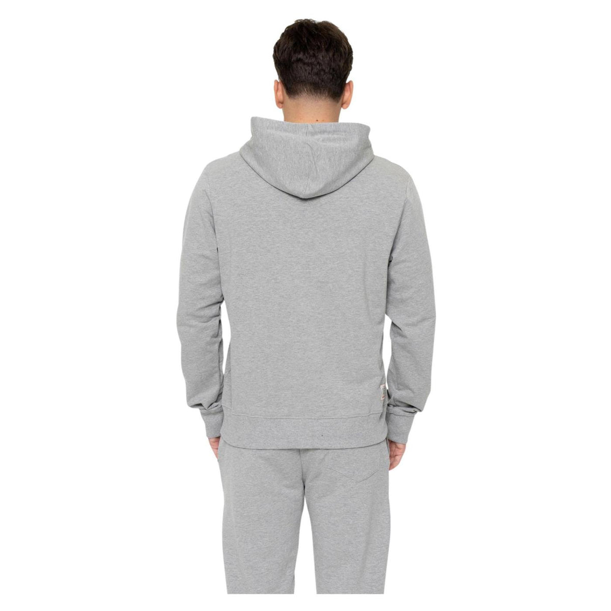 LEONE FELPA BIG LOGO FZ STRETCH - Grigio chiaro - vista 2