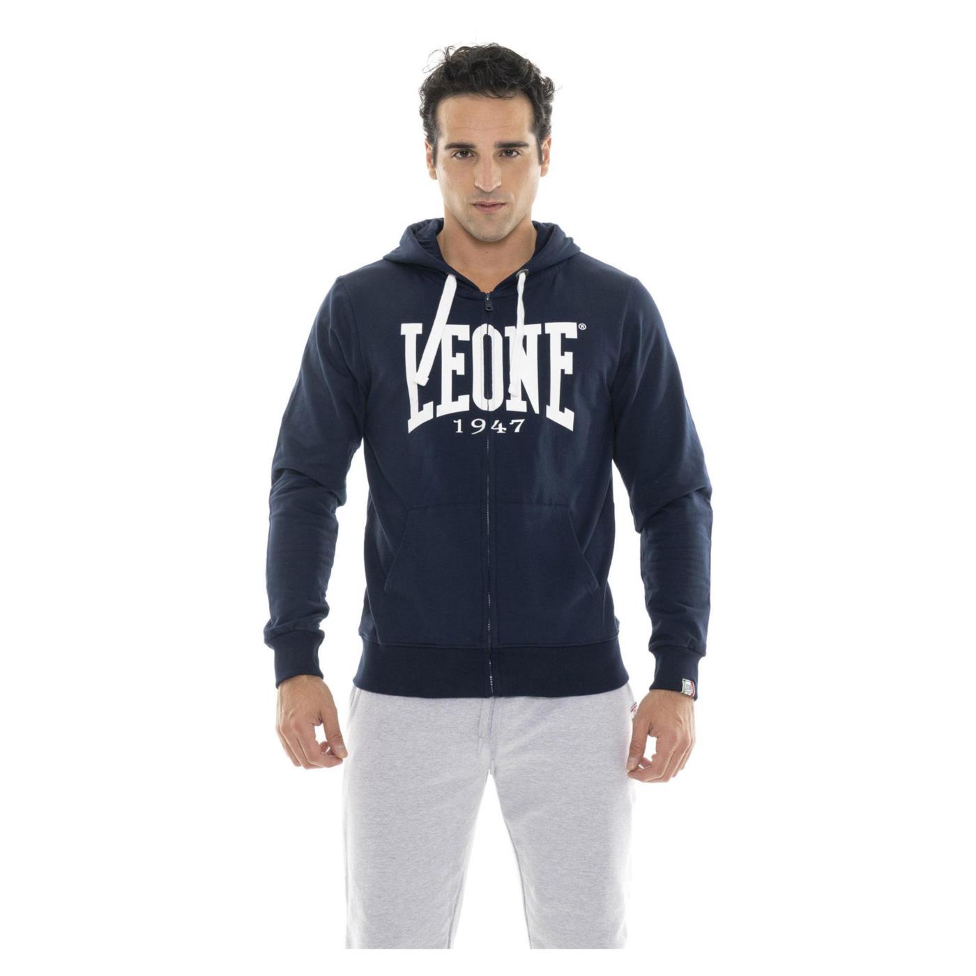 LEONE FELPA BIG LOGO FZ STRETCH - immagine principale