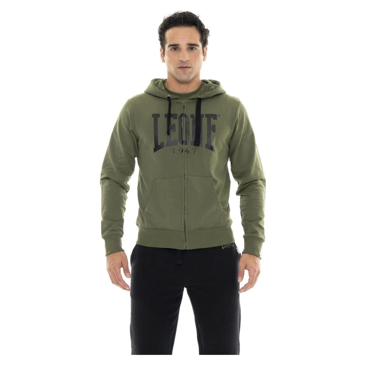 LEONE FELPA BIG LOGO FZ STRETCH - immagine principale