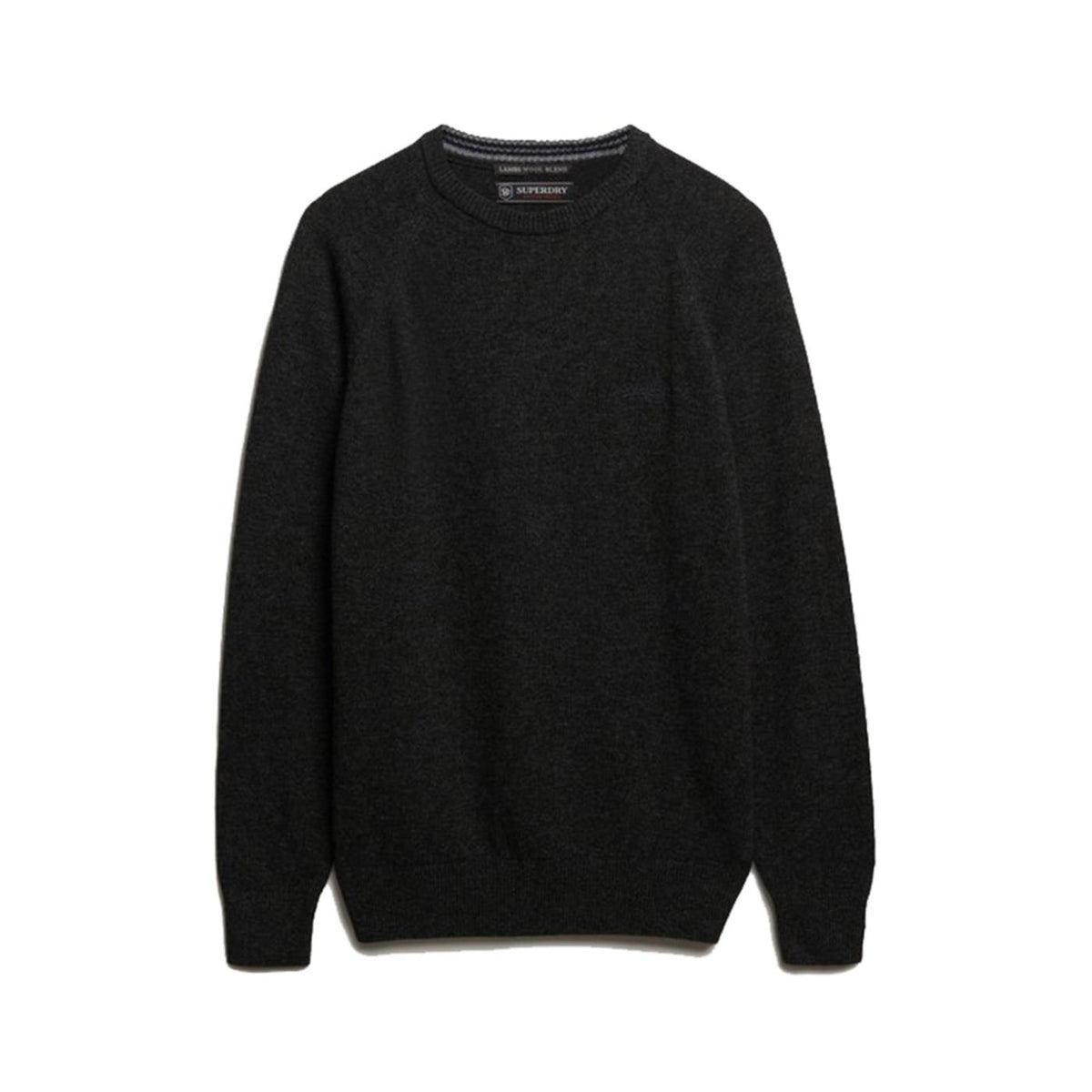 SUPERDRY WOOL BLEND JUMPER - Grigio scuro - immagine principale