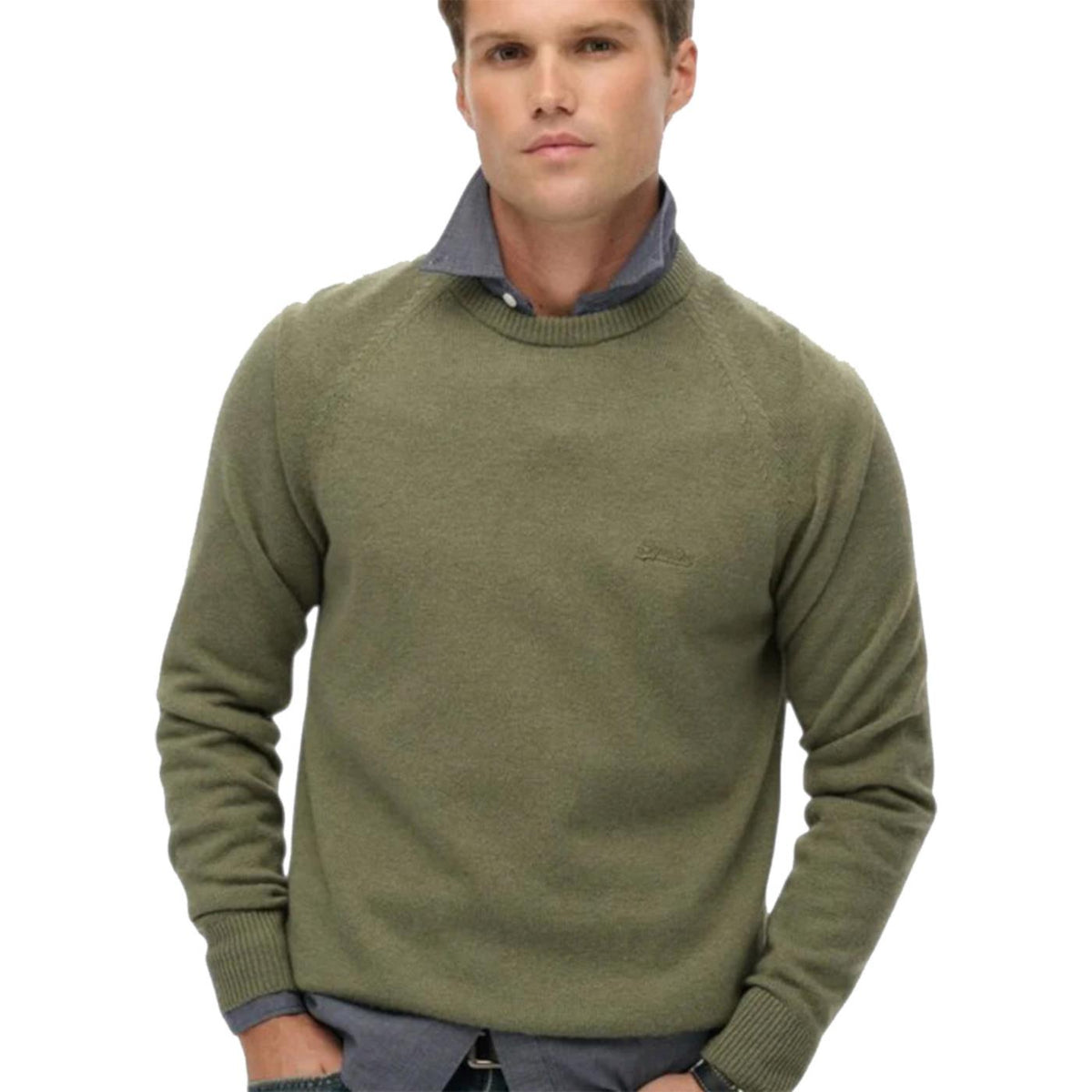 SUPERDRY WOOL BLEND JUMPER - seconda immagine