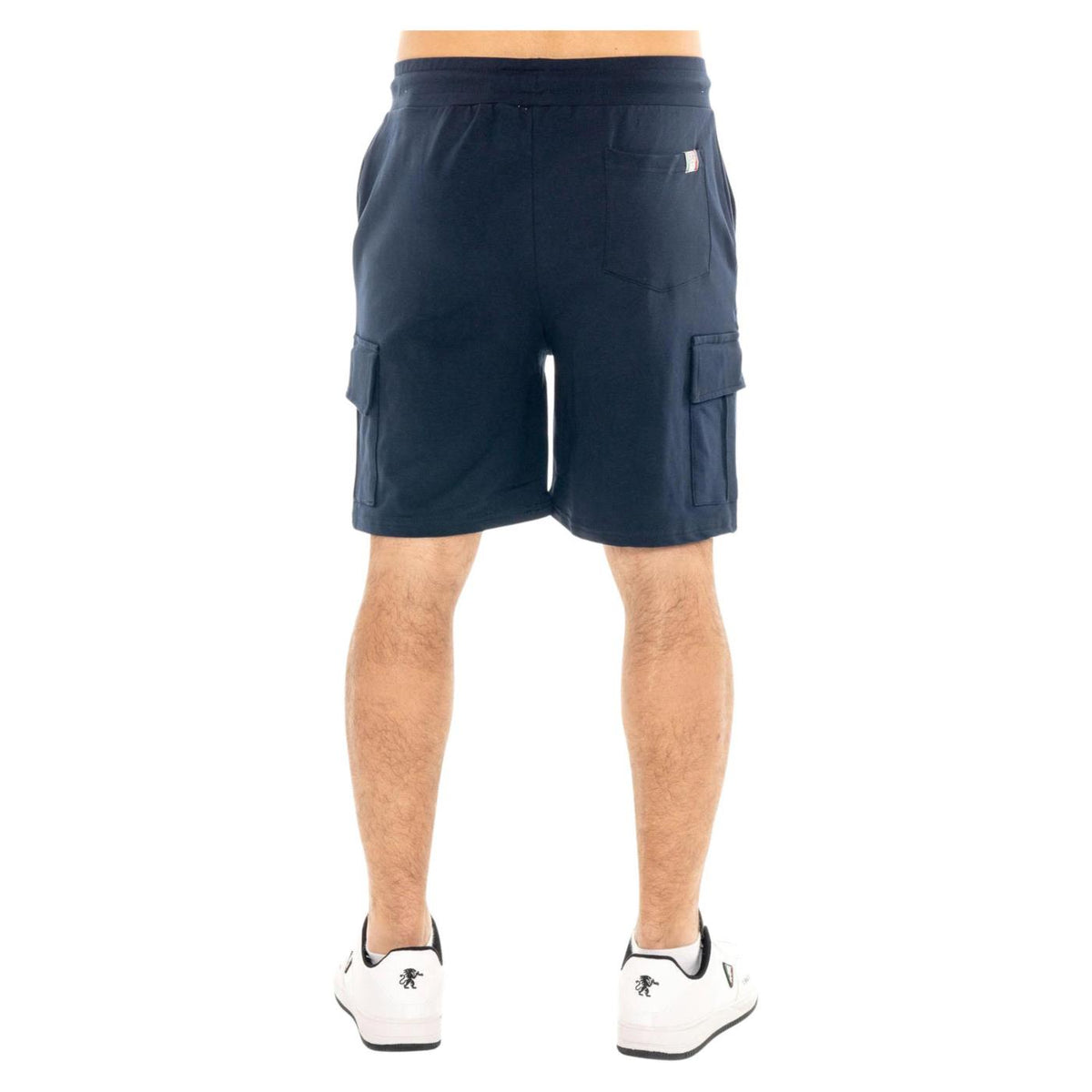 LEONE BERMUDA CARGO IN FELPA - Blu - vista 2