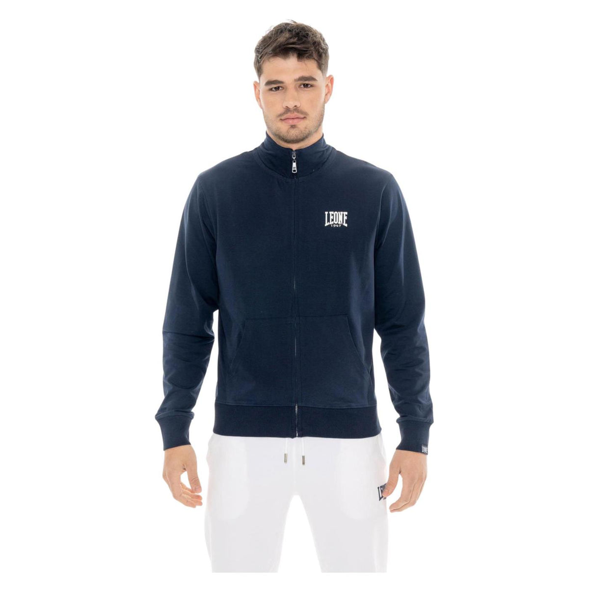LEONE FELPA FULL ZIP SMALL LOGO