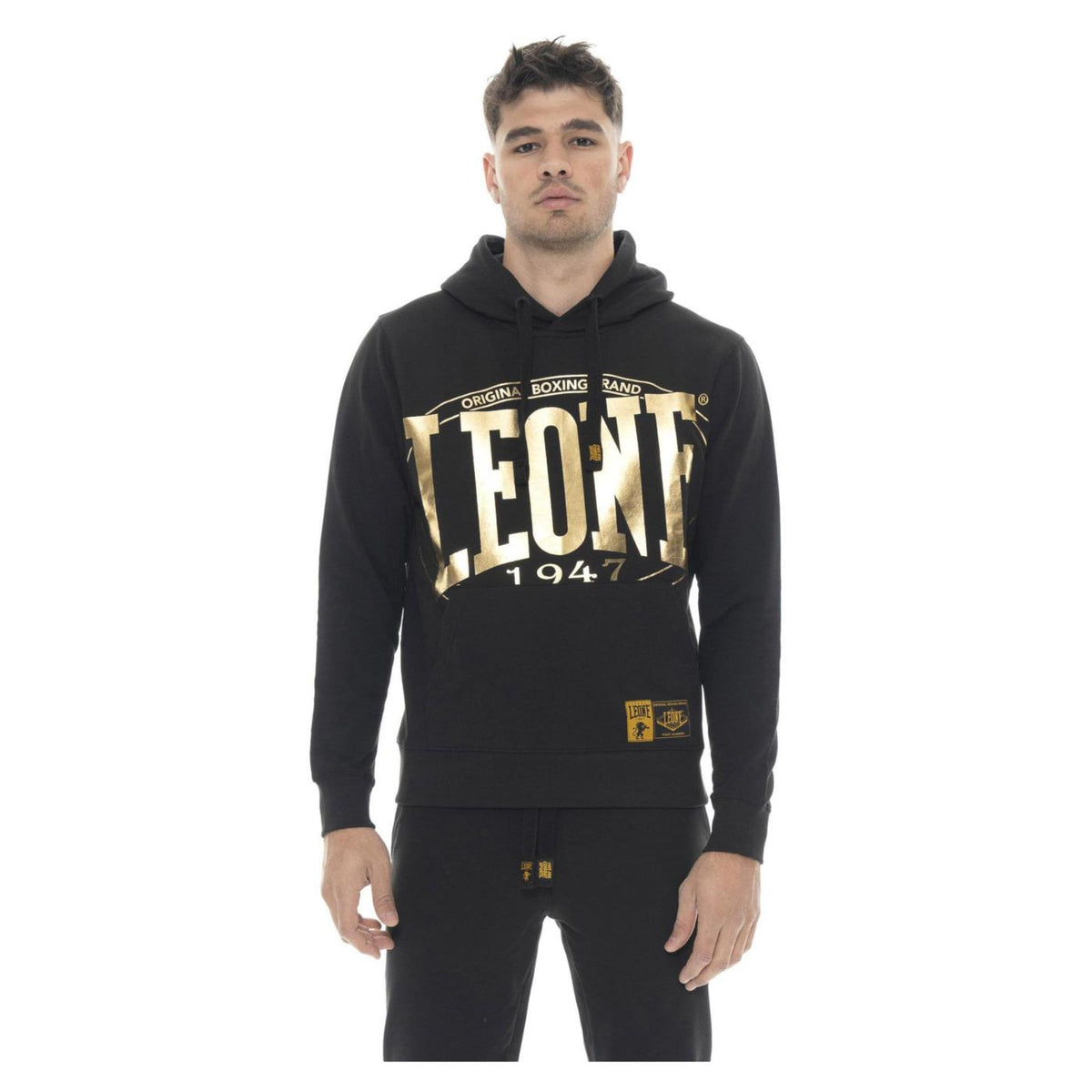 LEONE FELPA HOODIE GOLD LABEL - immagine principale