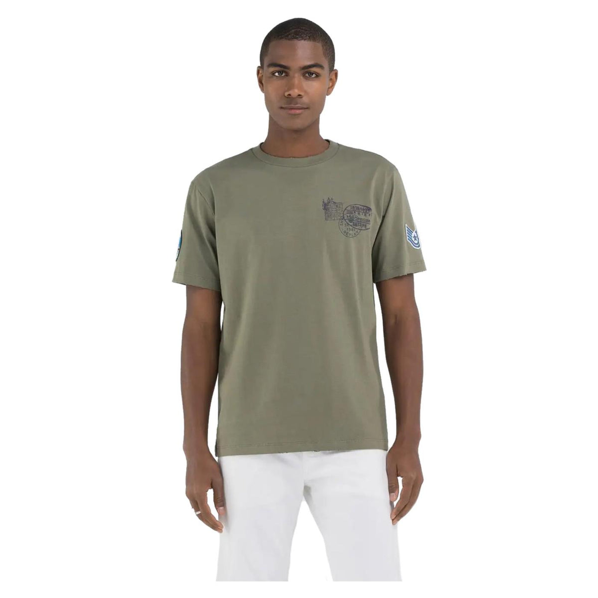 REPLAY T-SHIRT UOMO MANICA CORTA