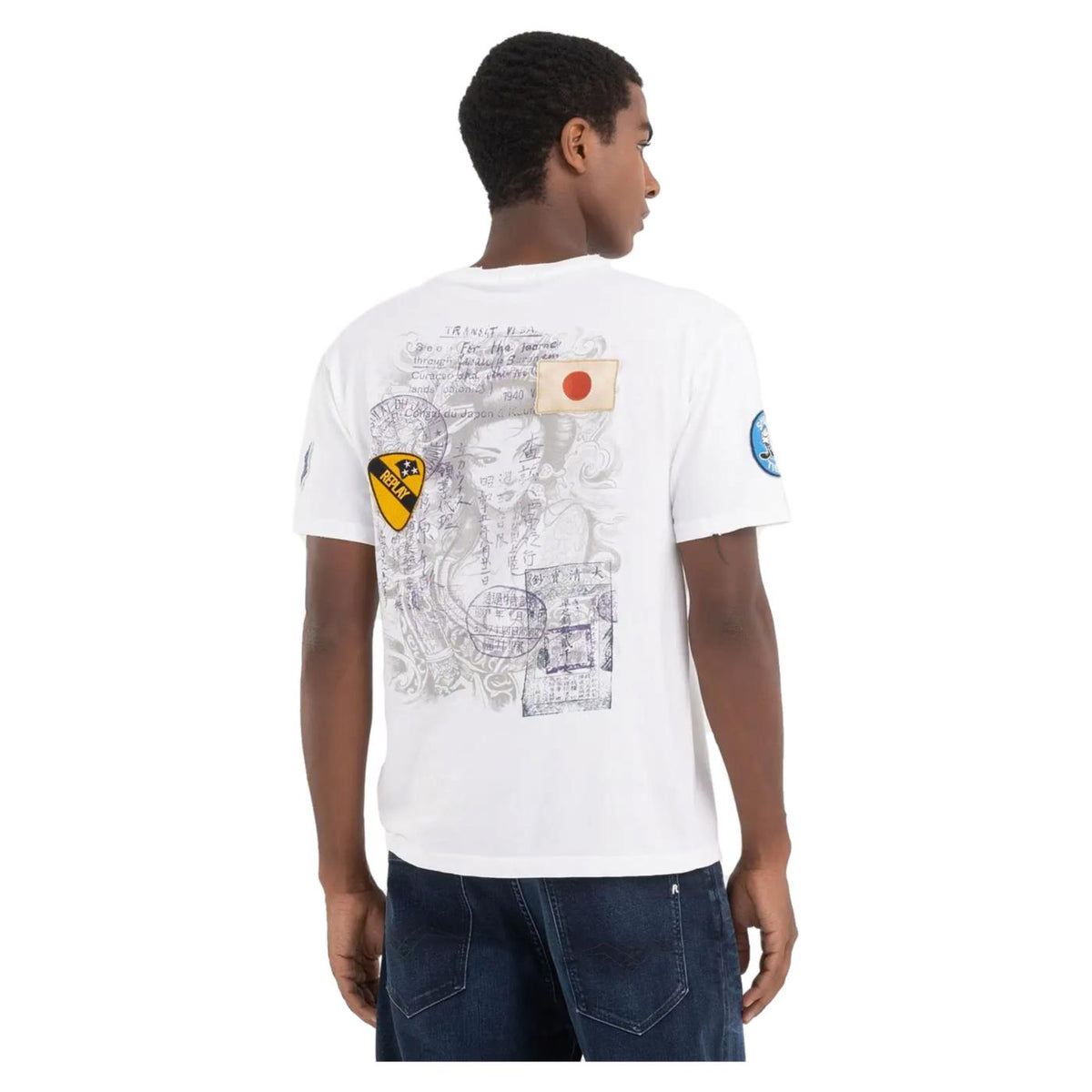 REPLAY T-SHIRT UOMO MANICA CORTA - seconda immagine
