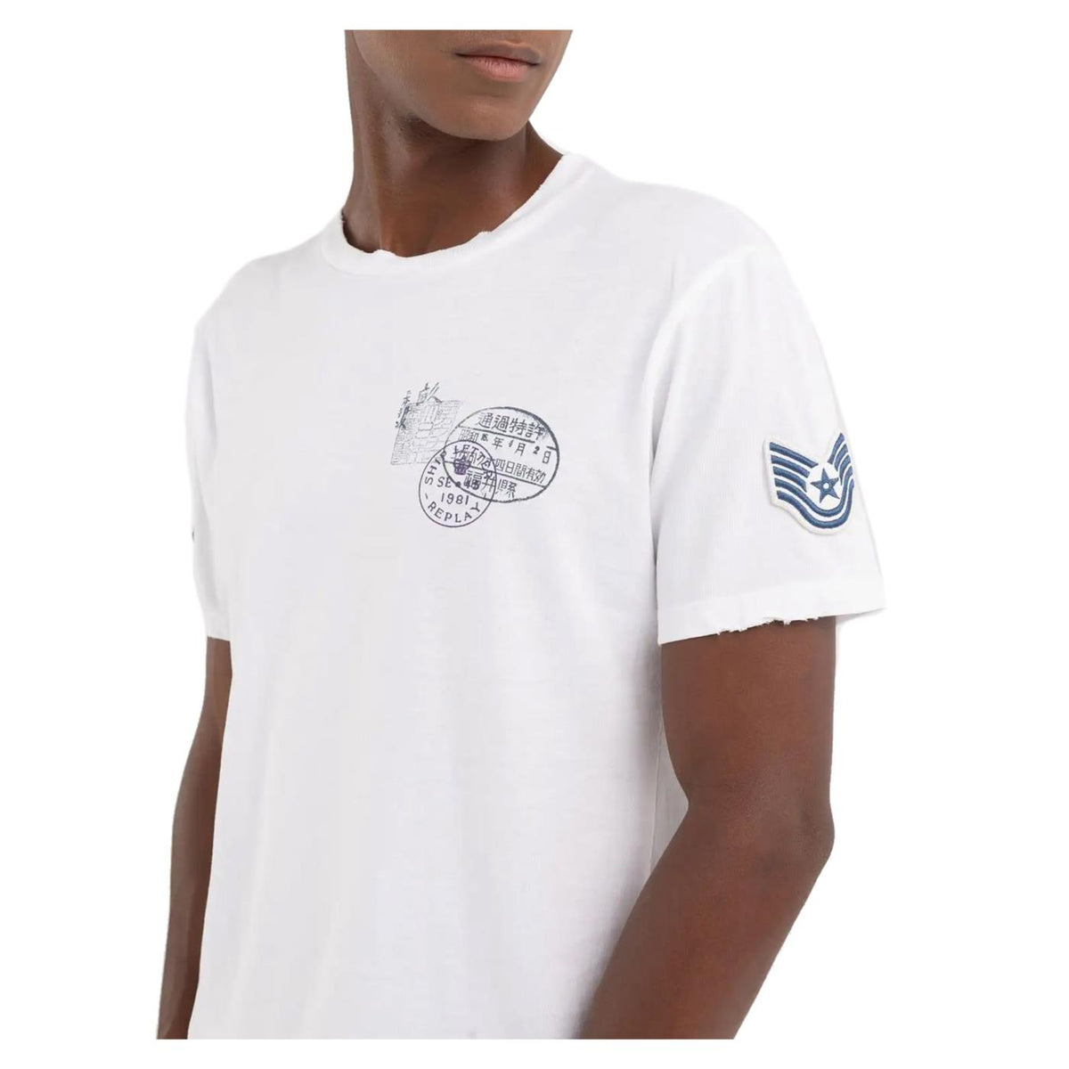 REPLAY T-SHIRT UOMO MANICA CORTA