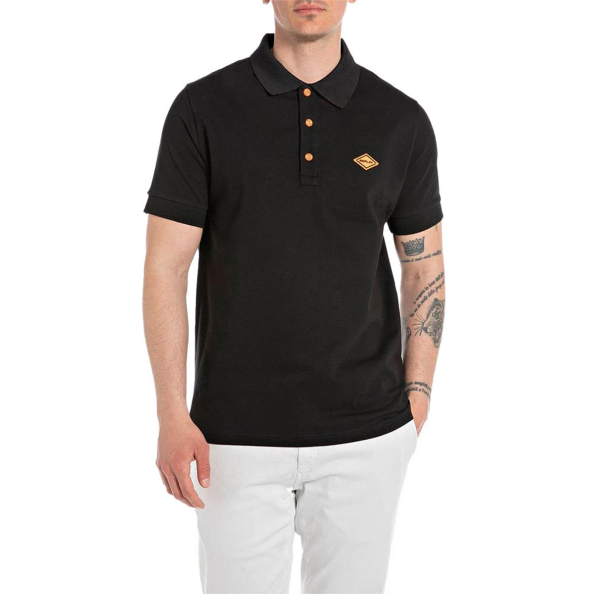 REPLAY POLO UOMO MANICA CORTA