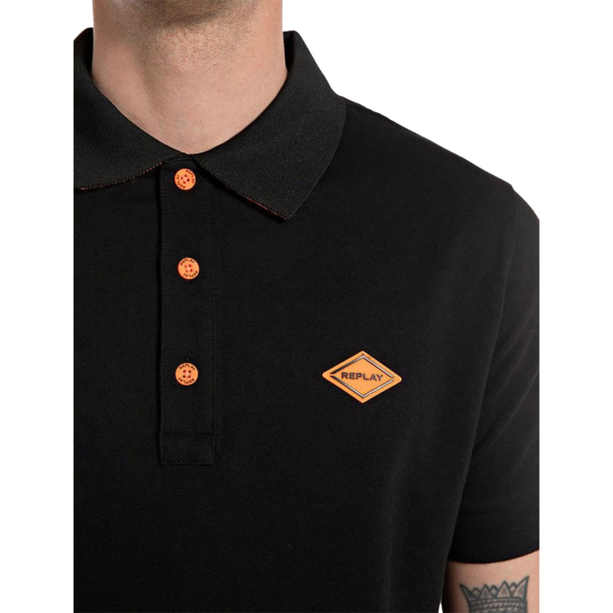 REPLAY POLO UOMO MANICA CORTA