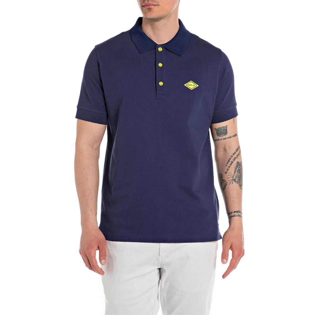 REPLAY POLO UOMO MANICA CORTA