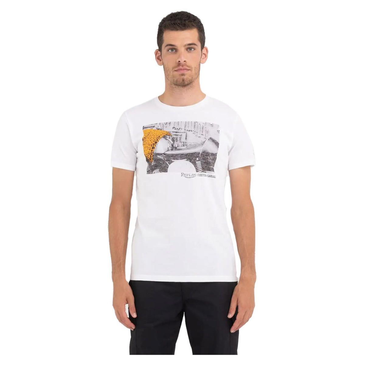 REPLAY T-SHIRT UOMO MANICA CORTA