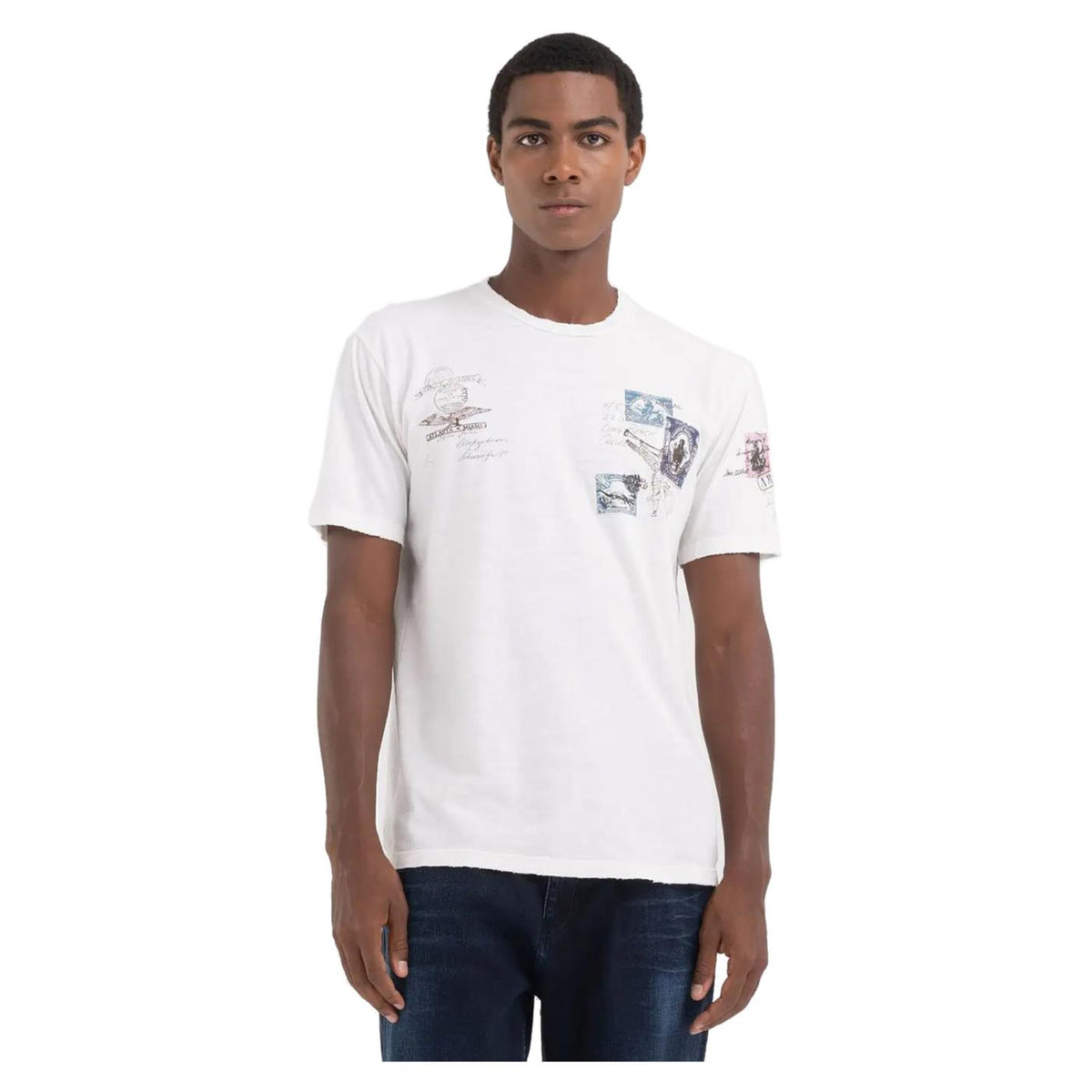 REPLAY T-SHIRT UOMO MANICA CORTA
