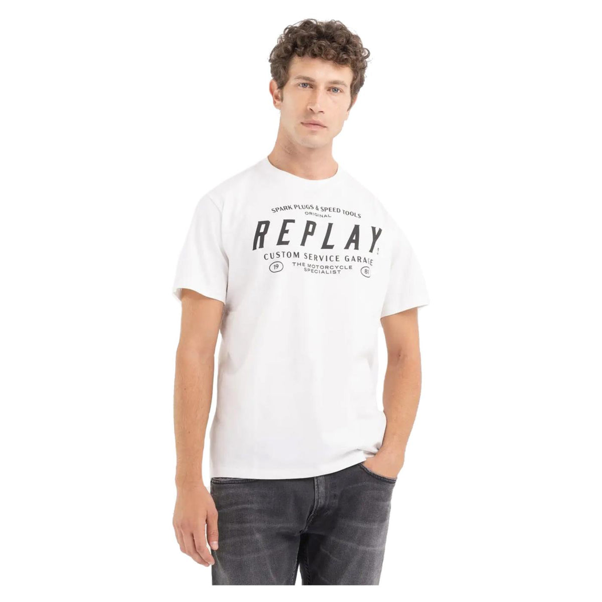 REPLAY T-SHIRT UOMO MANICA CORTA
