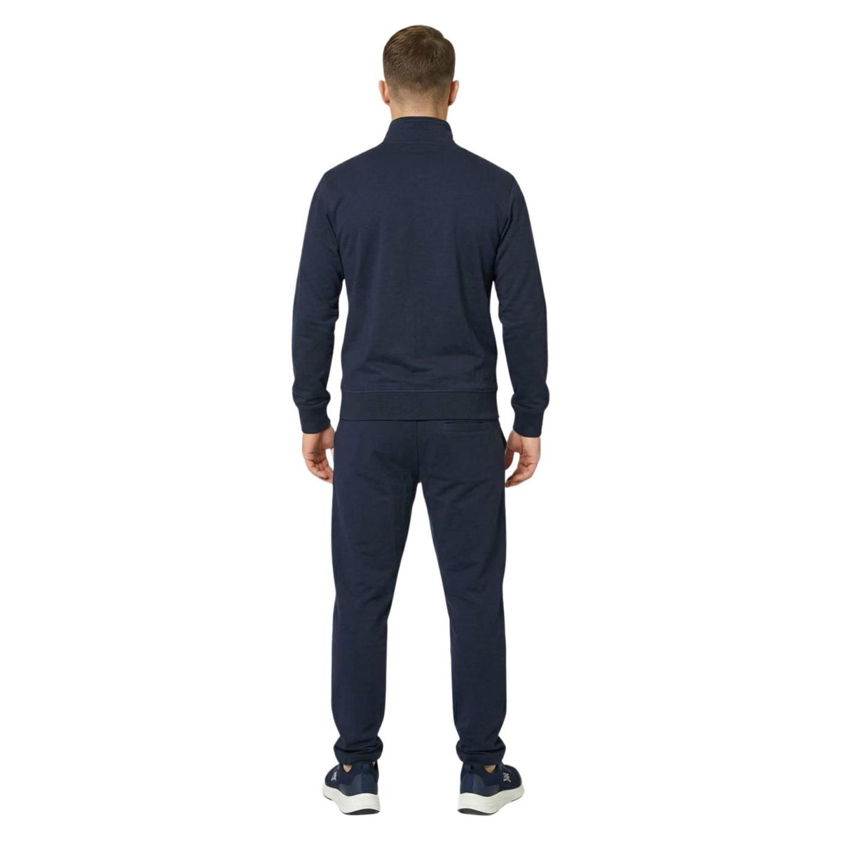 LEONE TUTA UOMO FULL ZIP - Blu - vista 2