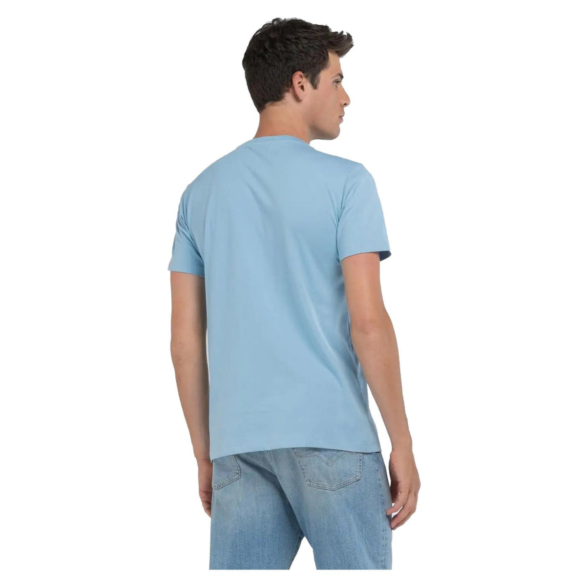 REPLAY T-SHIRT JERSEY CON RICAMO
