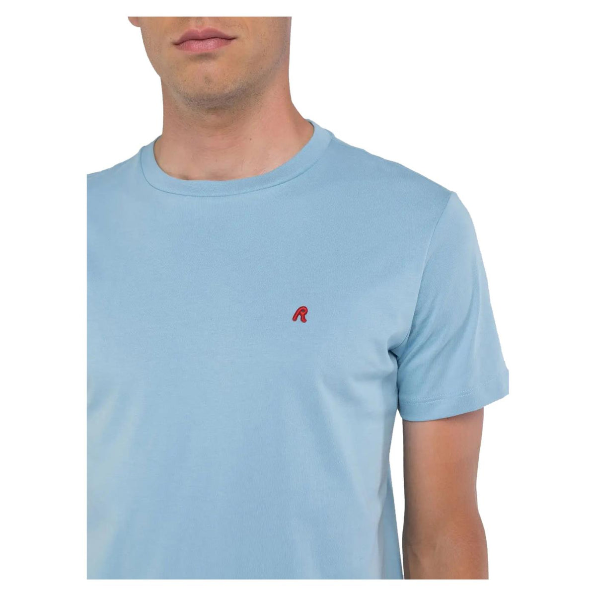 REPLAY T-SHIRT JERSEY CON RICAMO