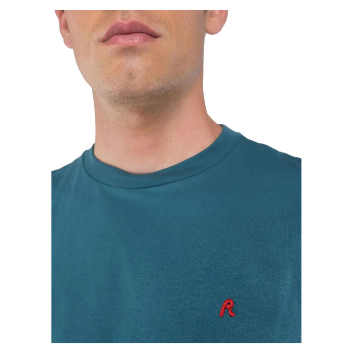REPLAY T-SHIRT JERSEY CON RICAMO