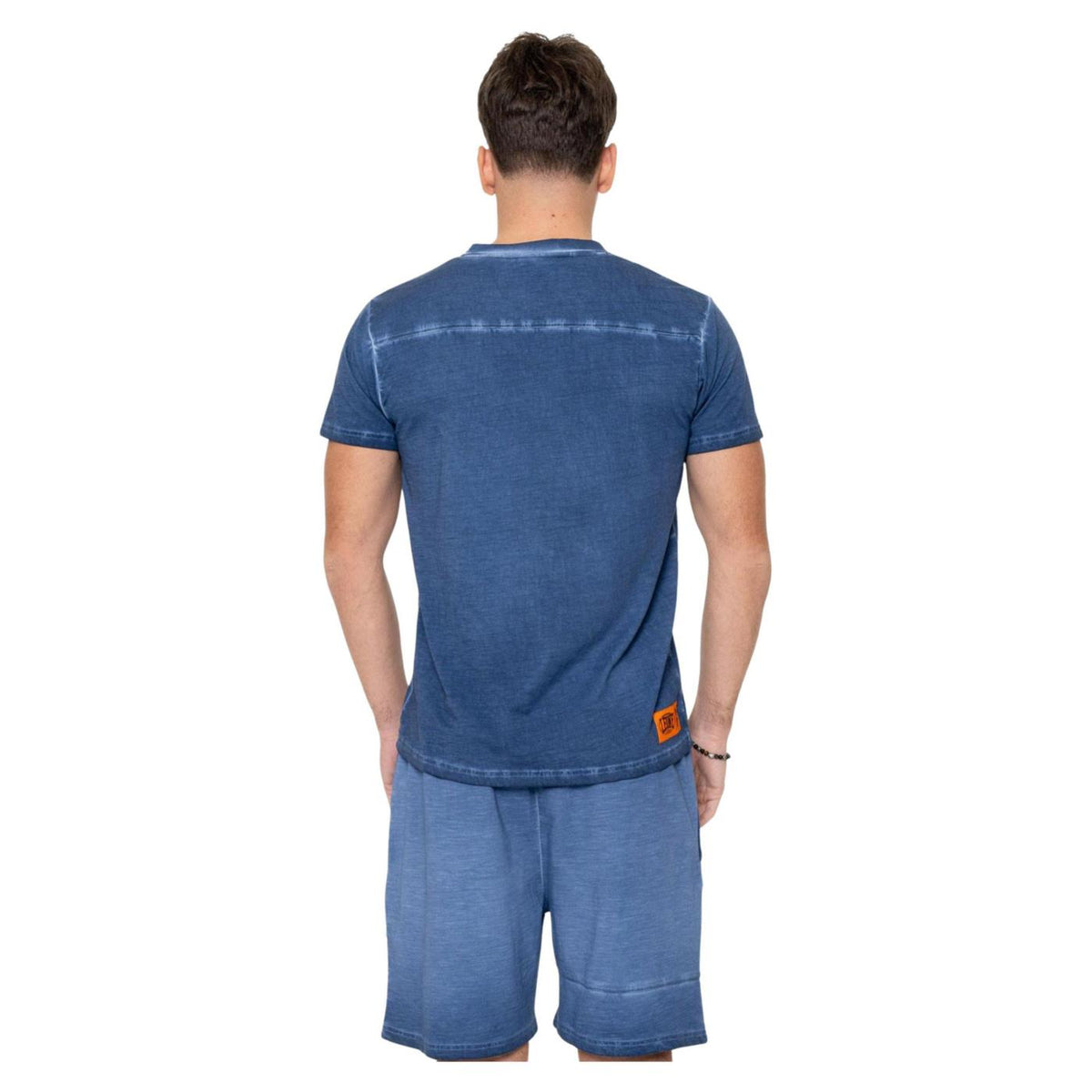 LEONE T-SHIRT JERSEY OLD WASH - Denim - vista 2