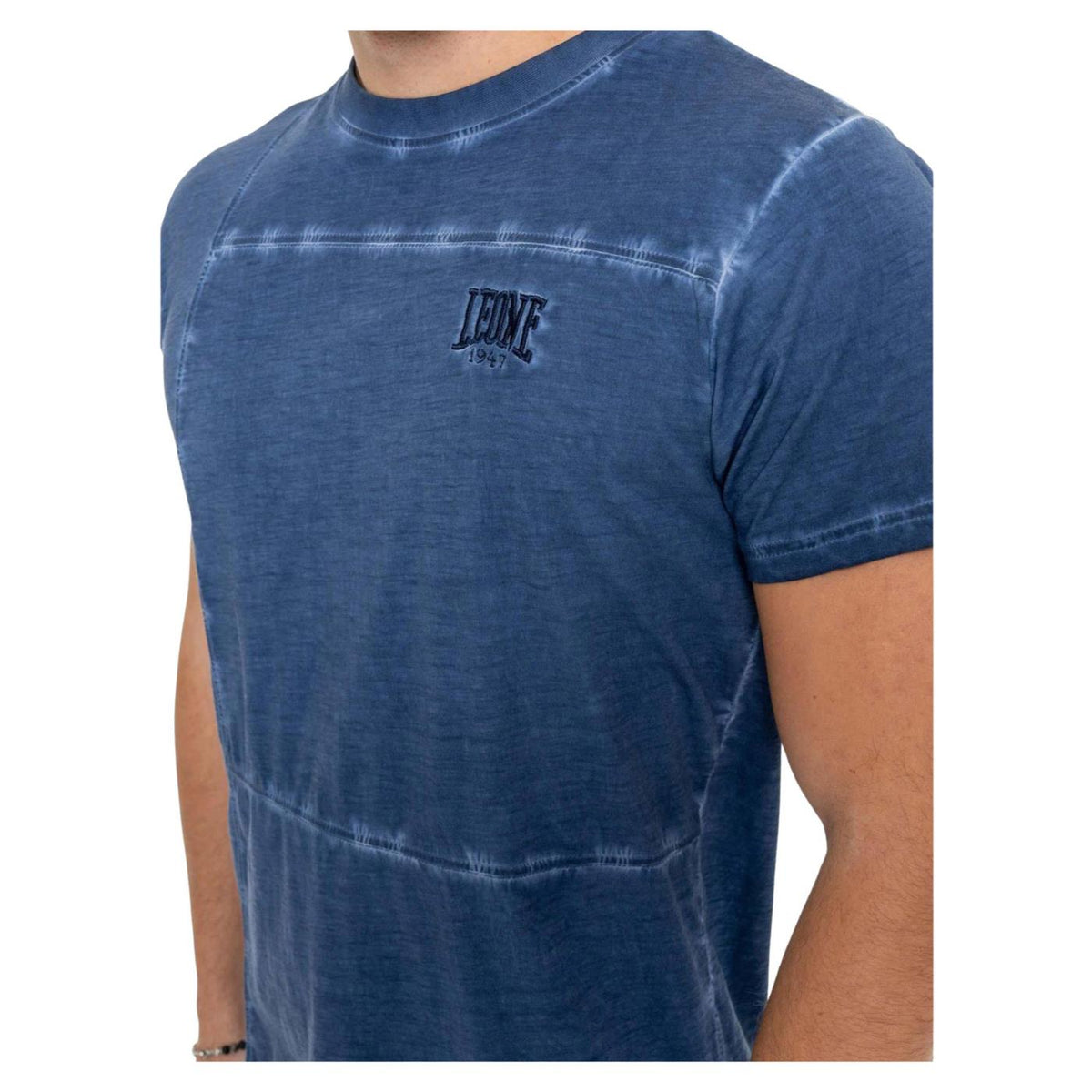 LEONE T-SHIRT JERSEY OLD WASH - Denim - vista 3