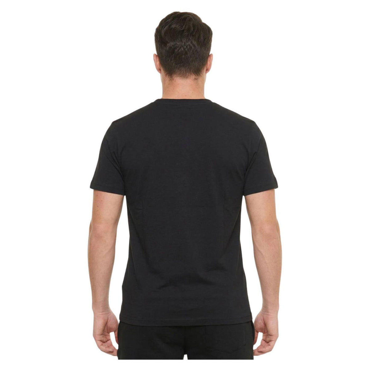 LEONE T-SHIRT GRAPHIC STRETCH - Nero - vista 3