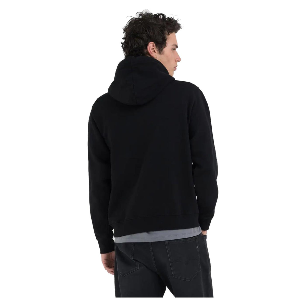 REPLAY FELPA UOMO PRINTED - seconda immagine