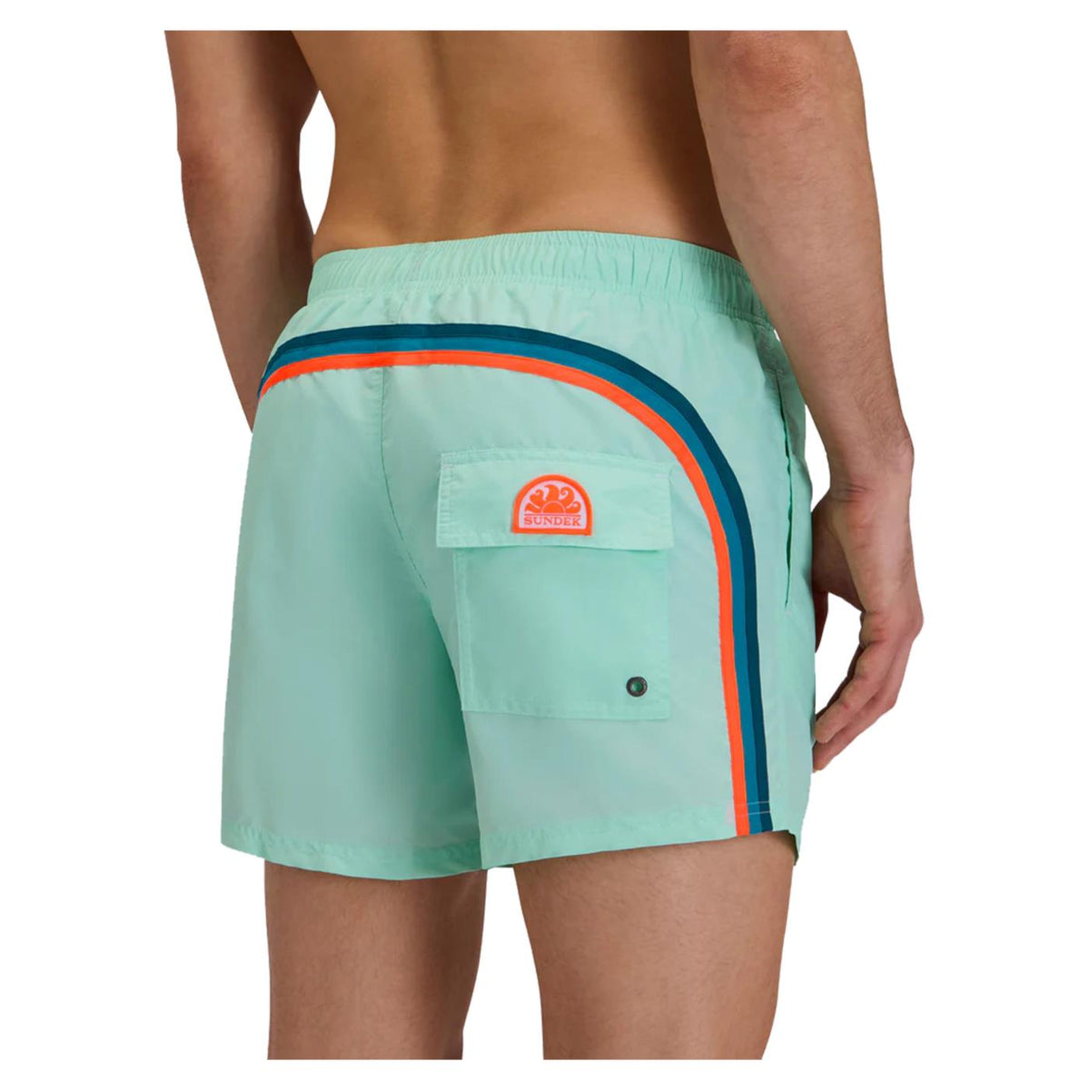 SUNDEK BOXER ARCOBALENO ORIGINAL - Verde - vista 3