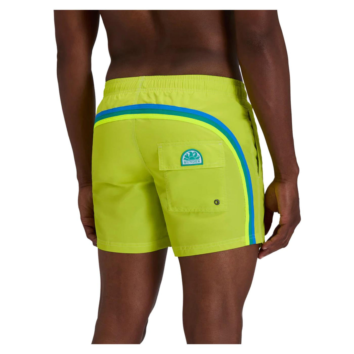 SUNDEK BOXER ARCOBALENO ORIGINAL - Lime - vista 3