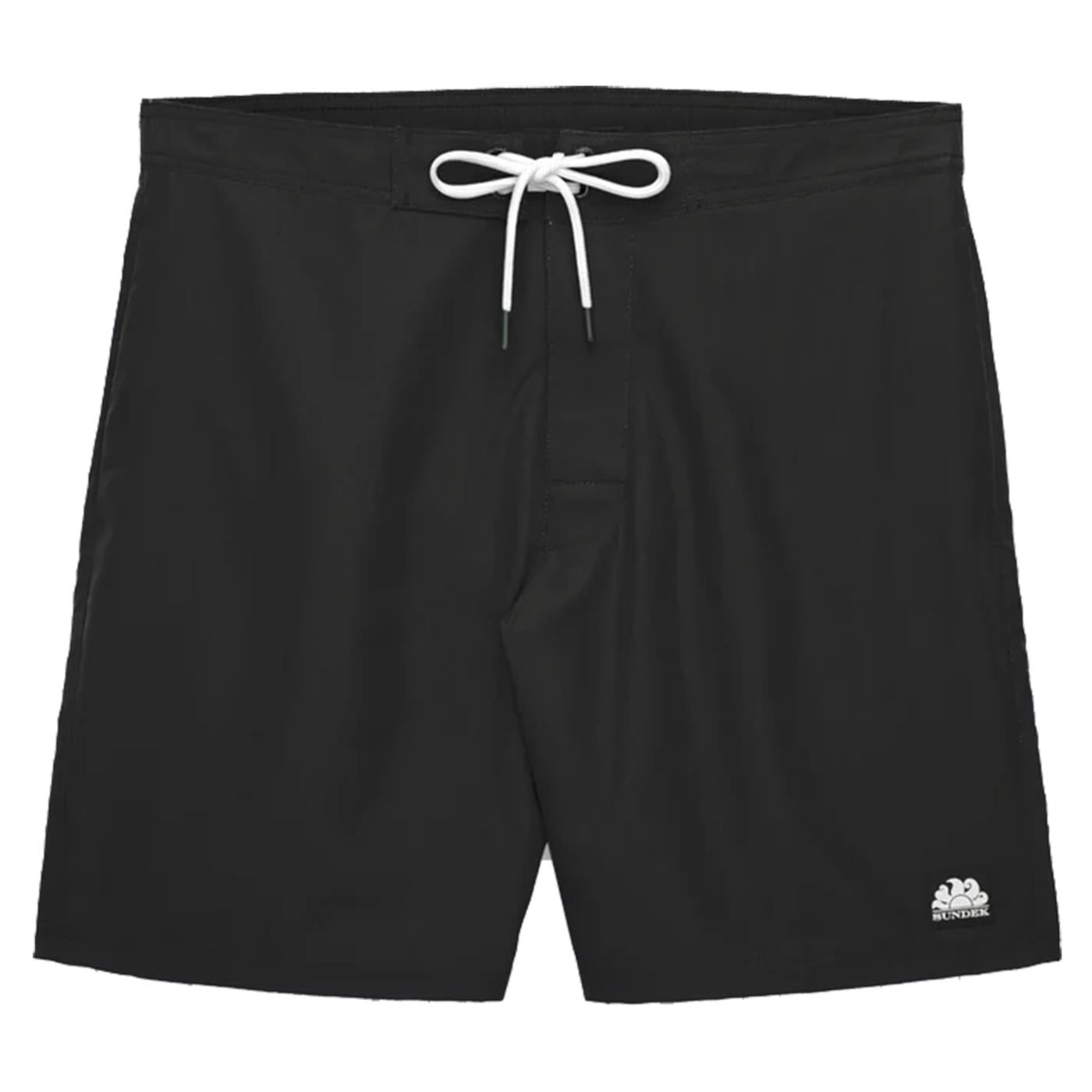 SUNDEK BOARDSHORT RAINBOW LONG - Nero - vista 2