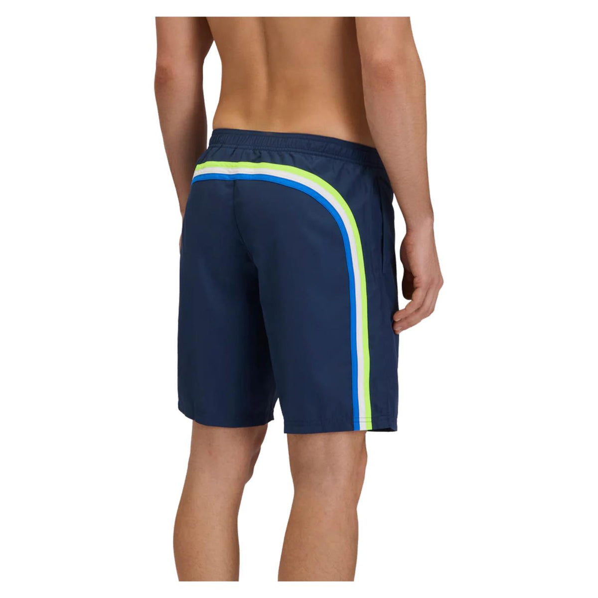 SUNDEK BOARDSHORT RAINBOW LONG - Blu - vista 2