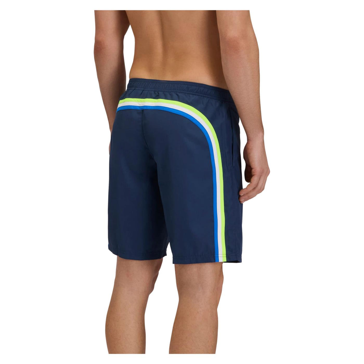 SUNDEK BOARDSHORT RAINBOW LONG - Blu - vista 3