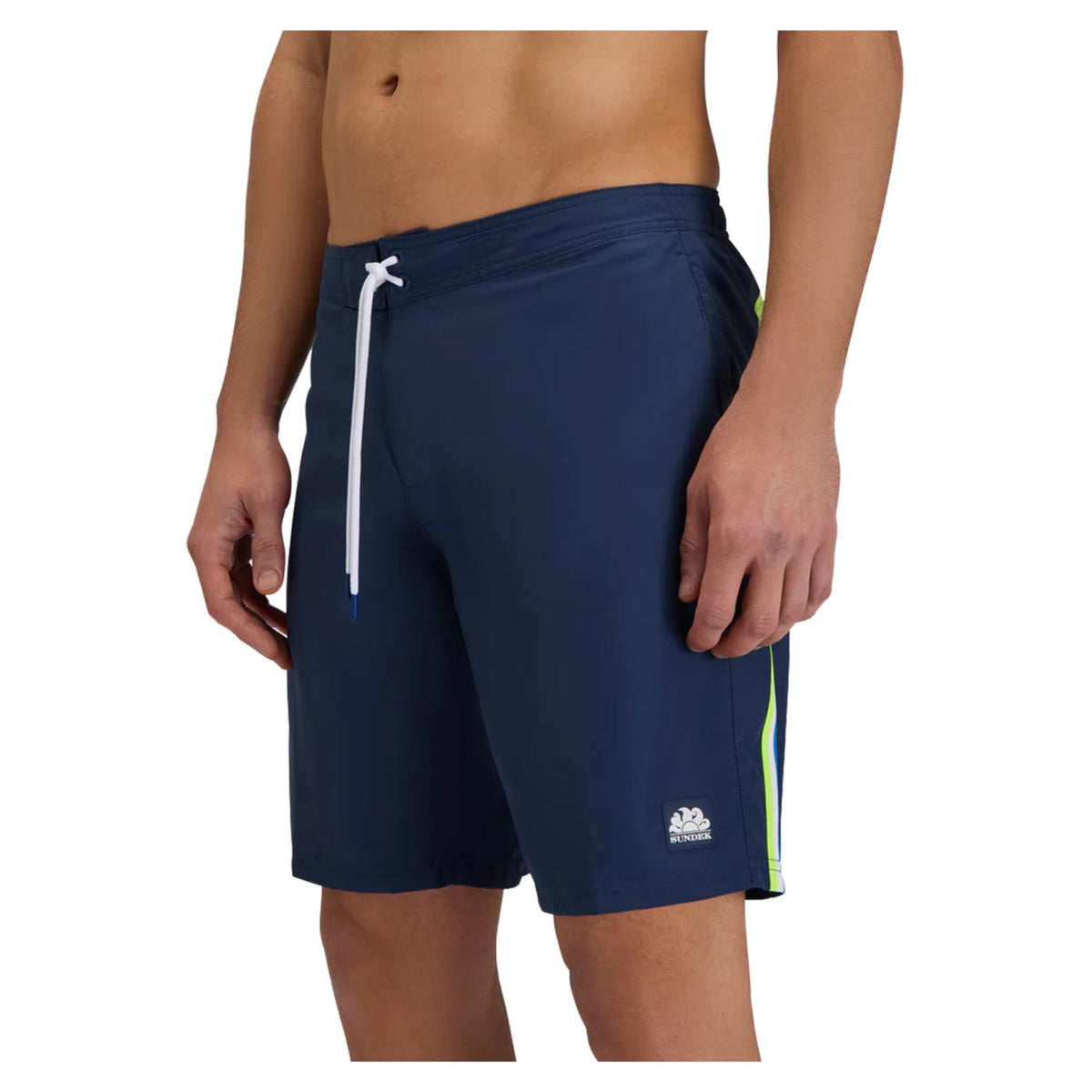 SUNDEK BOARDSHORT RAINBOW LONG - Blu - vista 8