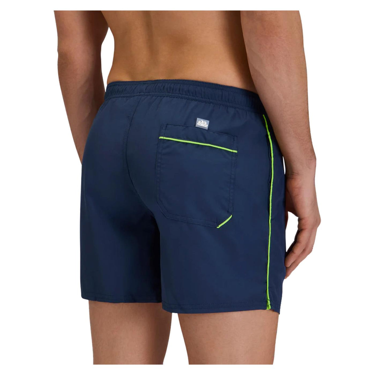 SUNDEK BOARDSHORT PIPING BASIC - Blu - vista 3