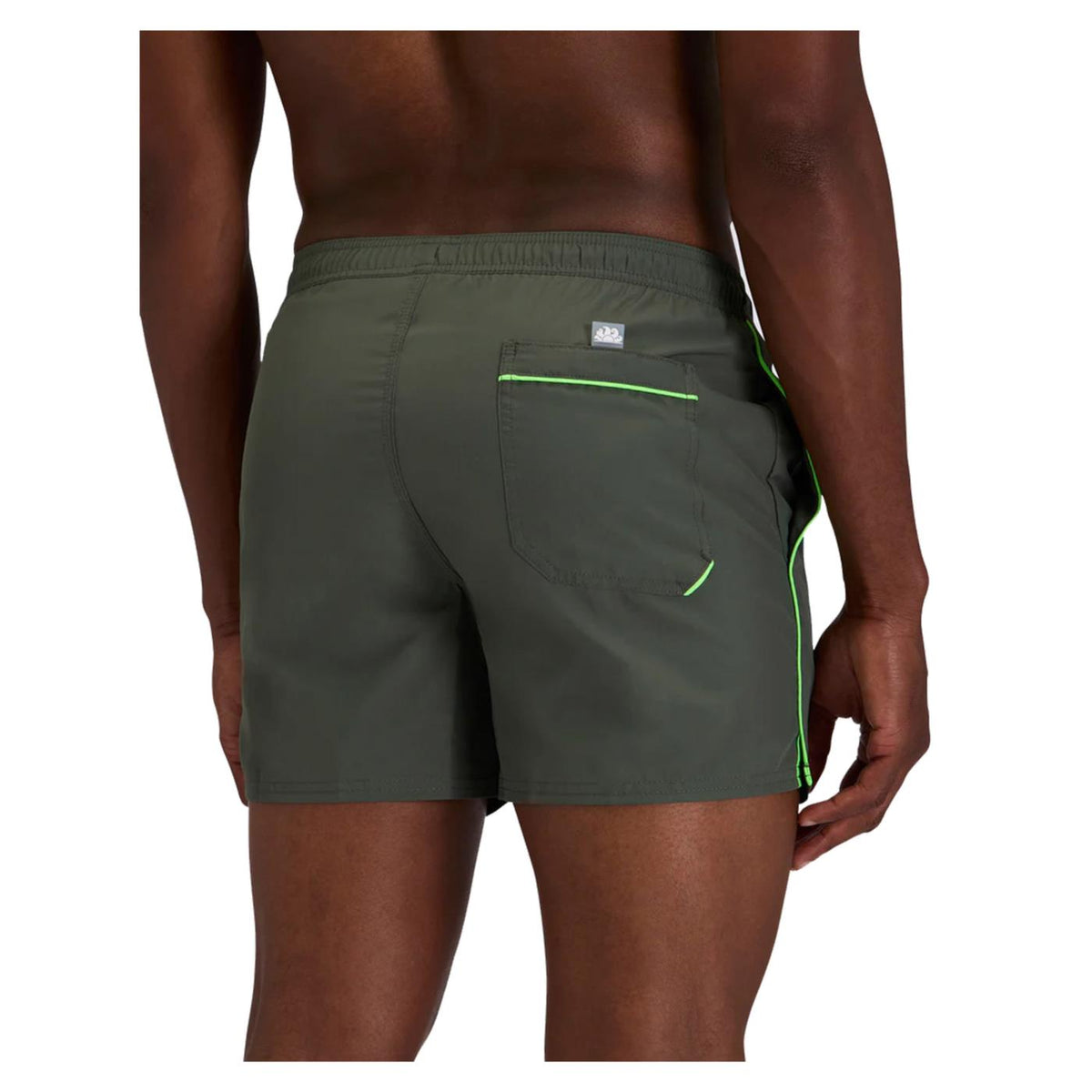 SUNDEK BOARDSHORT PIPING BASIC - Militare - vista 3