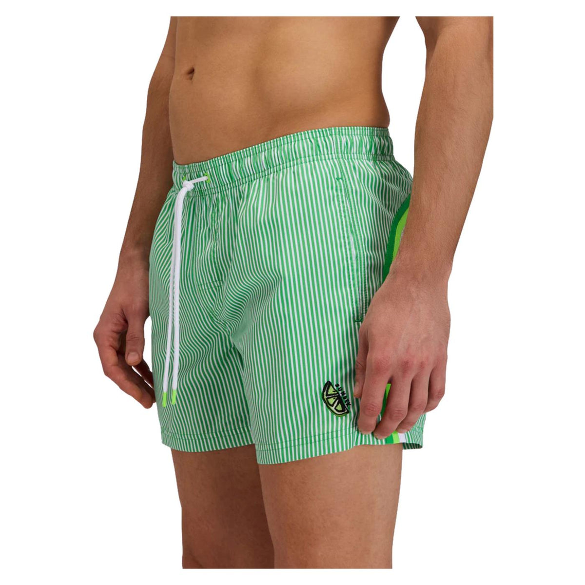 SUNDEK AOP PRINTED BOARDSHORT - Verde - vista 3