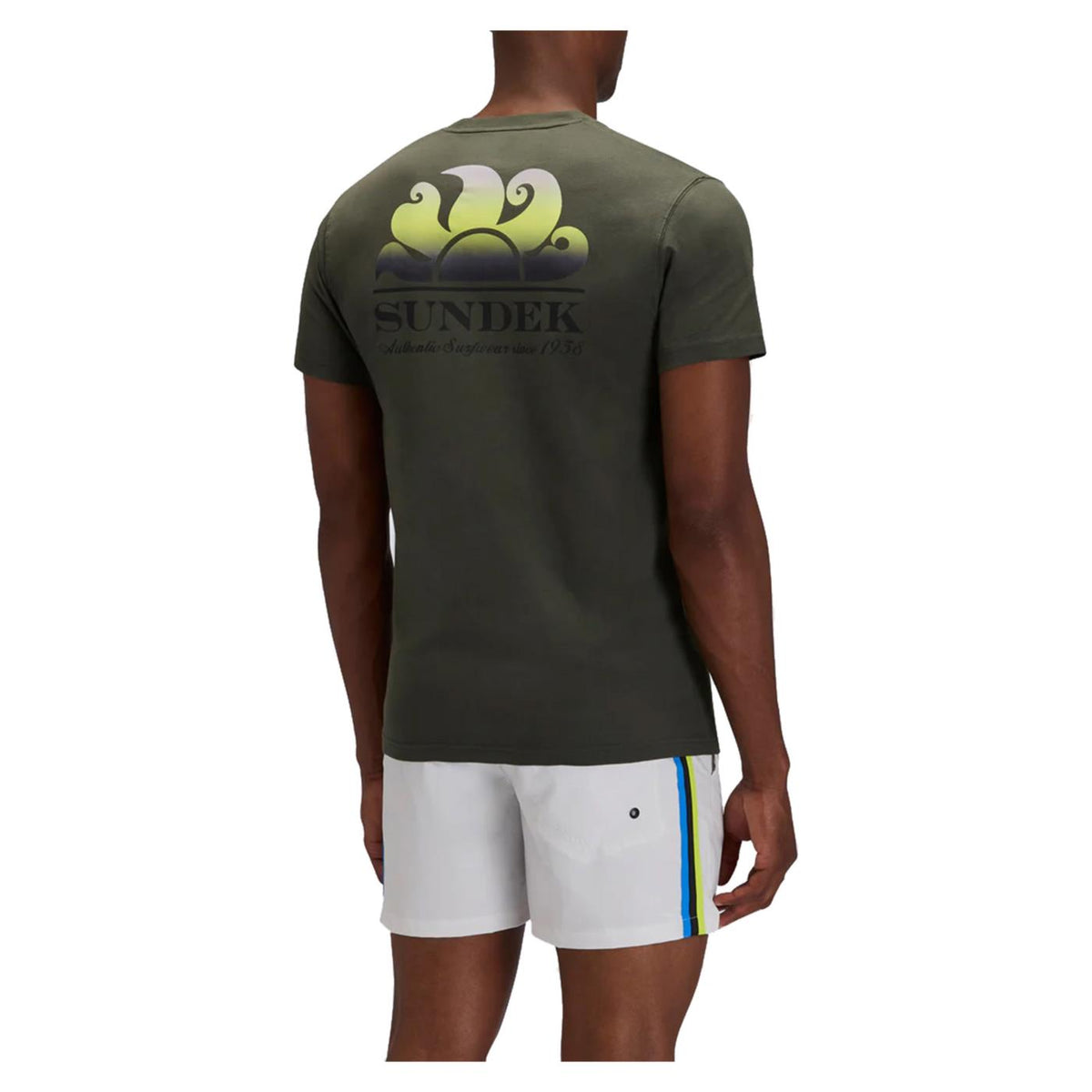 SUNDEK T-SHIRT NEW HERBERT - Militare - immagine principale