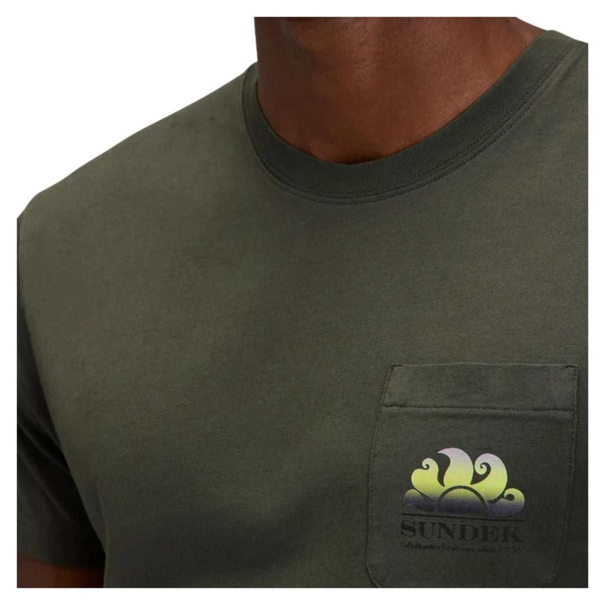 SUNDEK T-SHIRT NEW HERBERT - Militare - vista 9