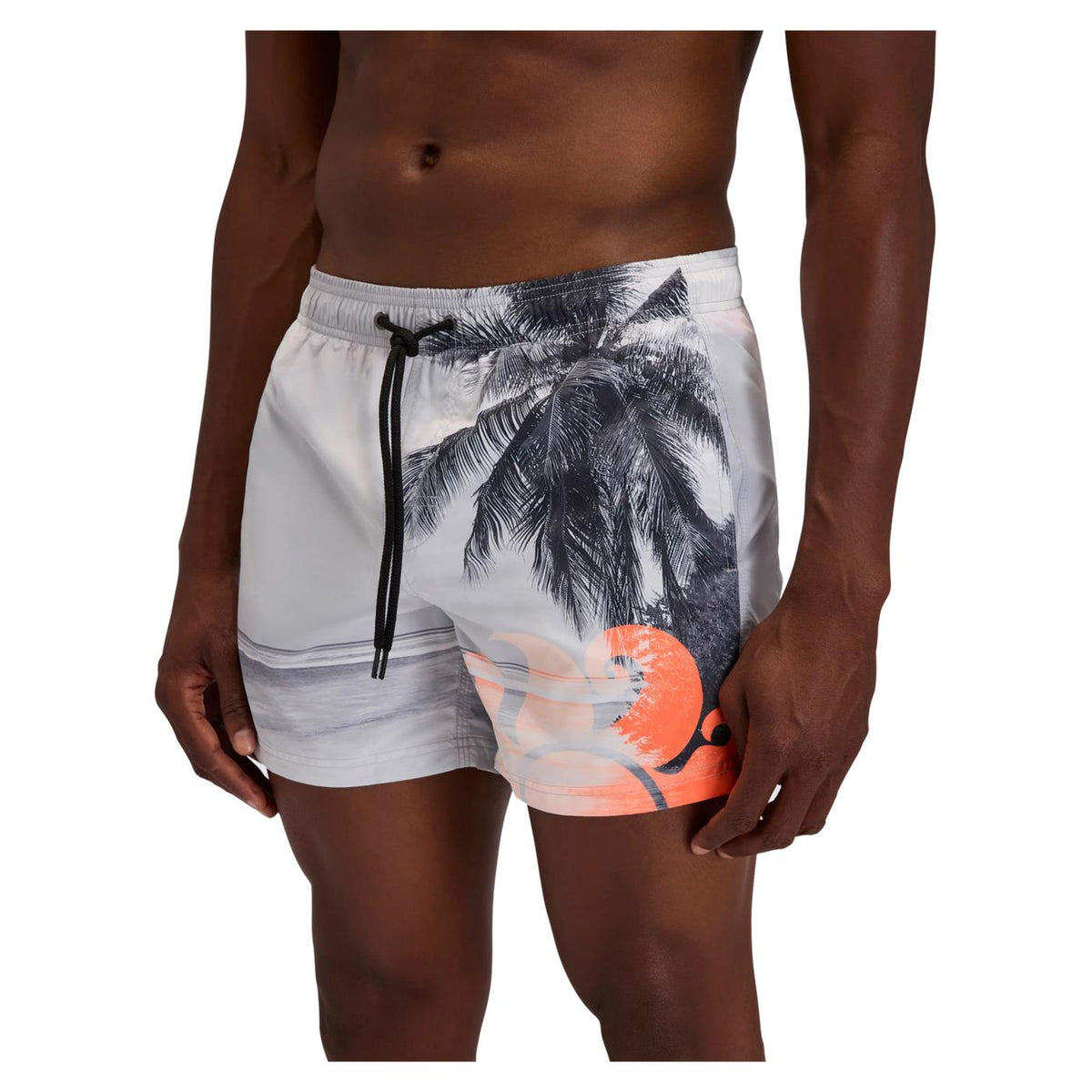 SUNDEK LEVIN BOARDSHORT PRINTED - Grigio chiaro - vista 3