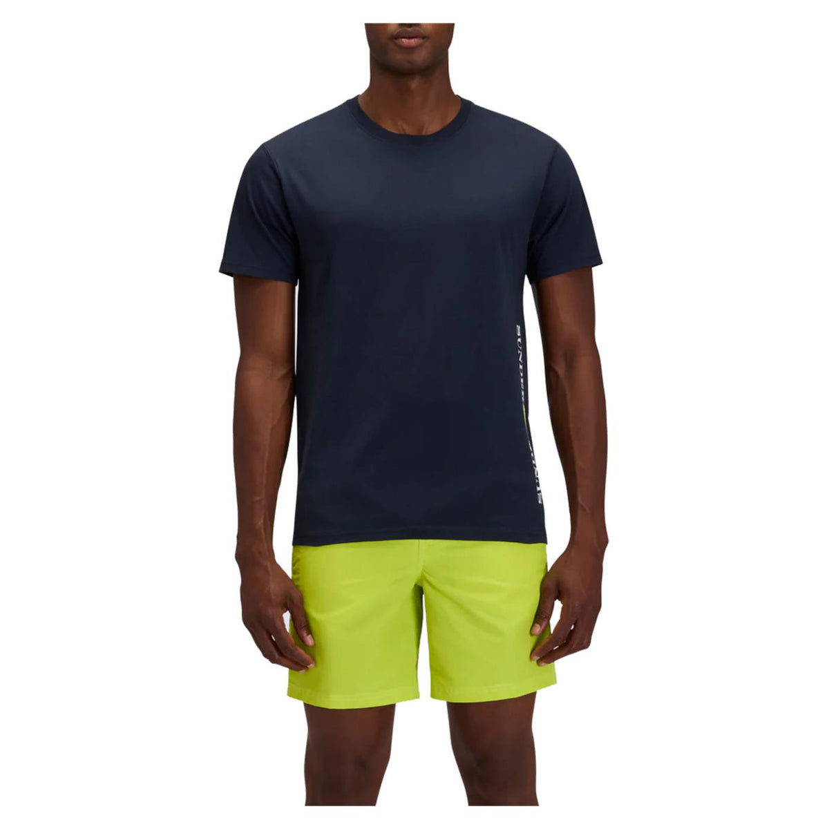 SUNDEK T-SHIRT SS BEACH - Blu - vista 3