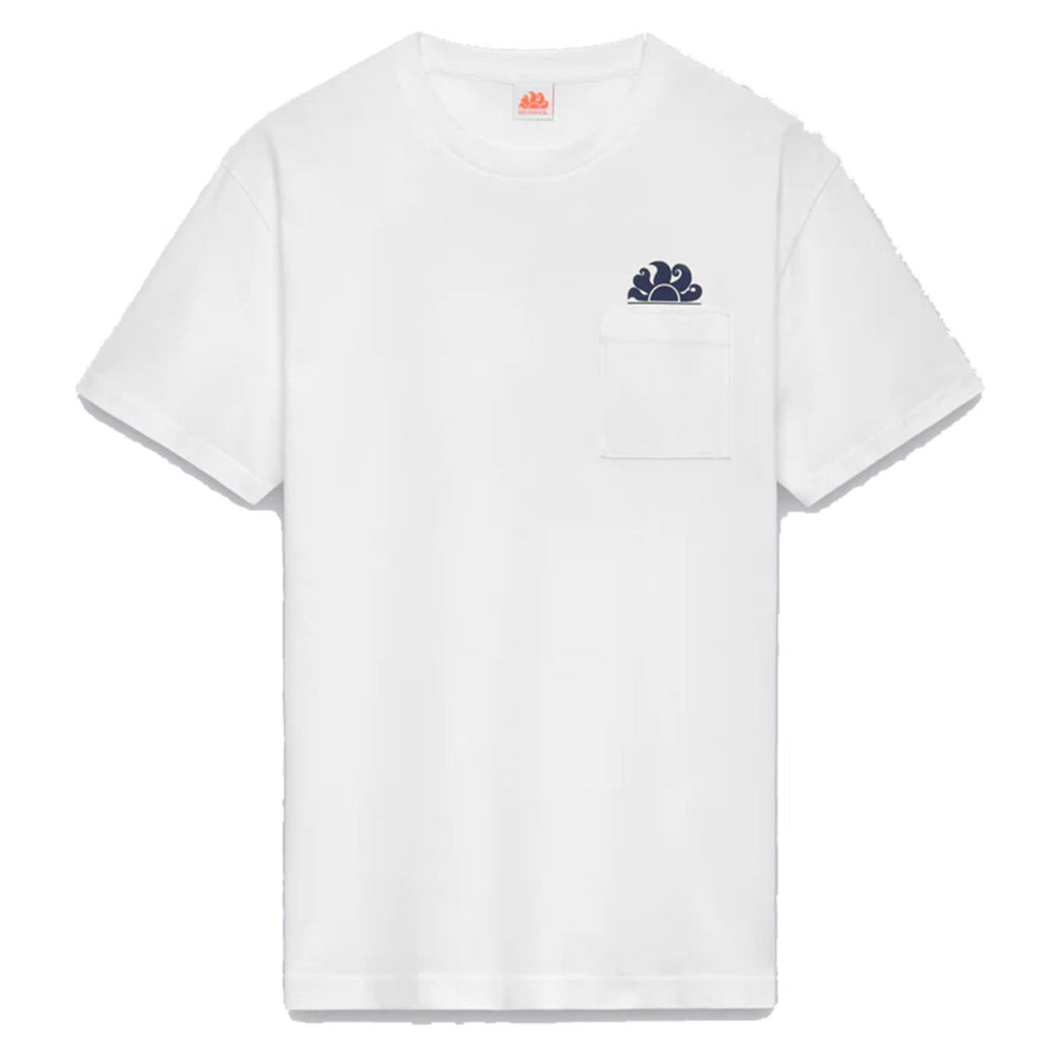 SUNDEK T-SHIRT BEACH SS POCKET - Bianco - vista 2