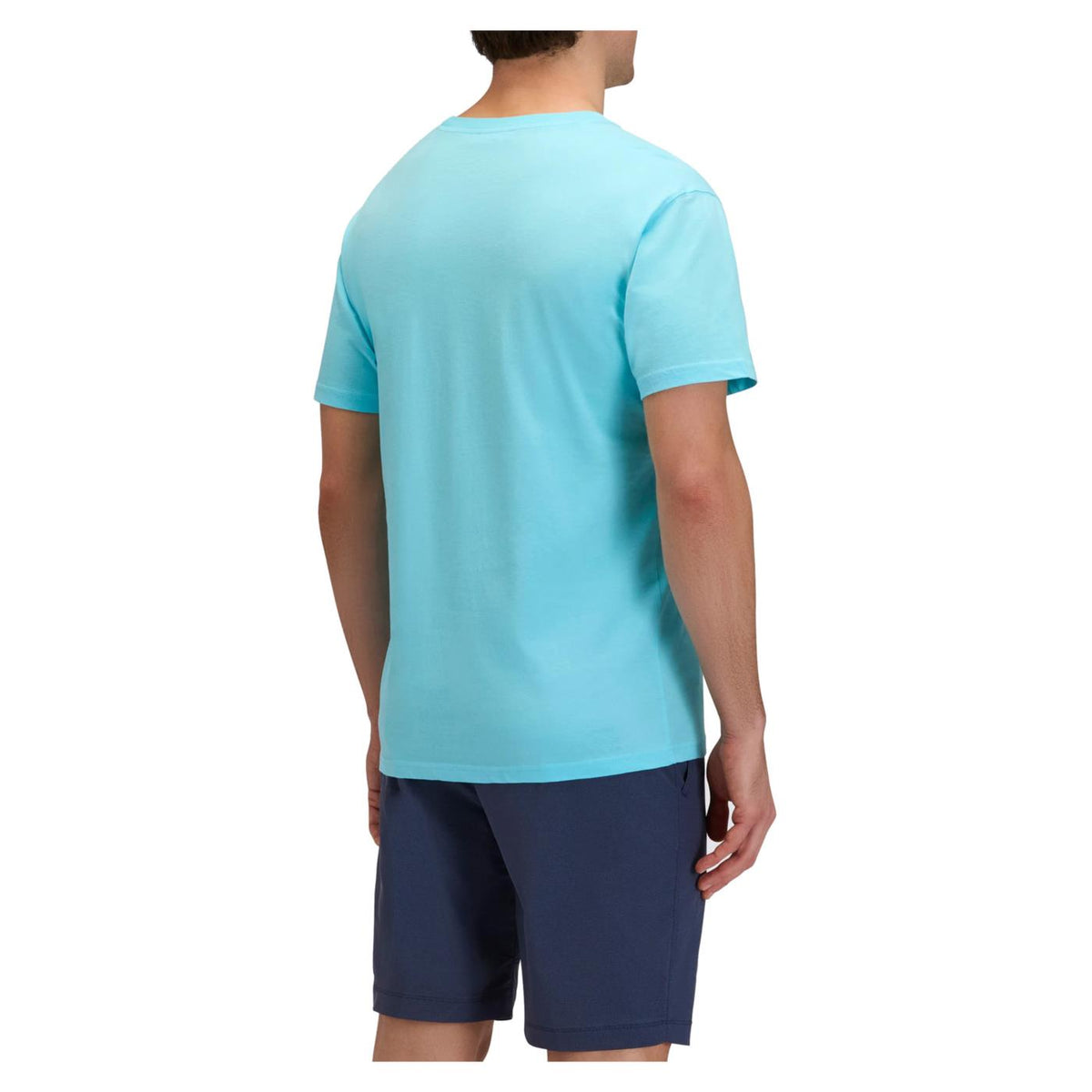 SUNDEK T-SHIRT BEACH SS POCKET - Turchese - vista 4