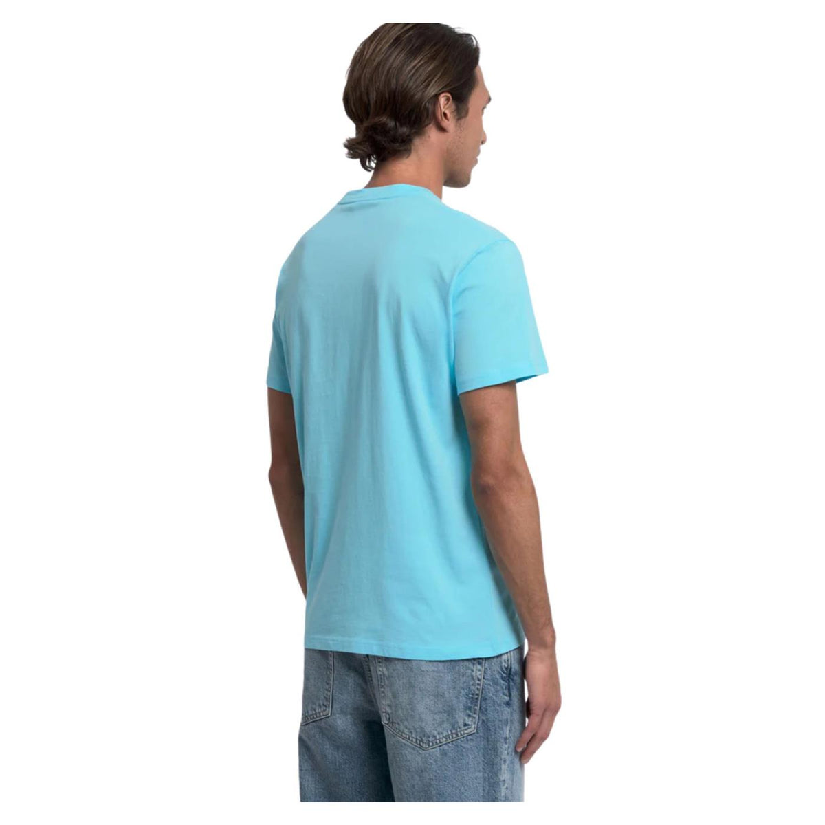 SUNDEK T-SHIRT BEACH SS POCKET - Turchese - vista 5