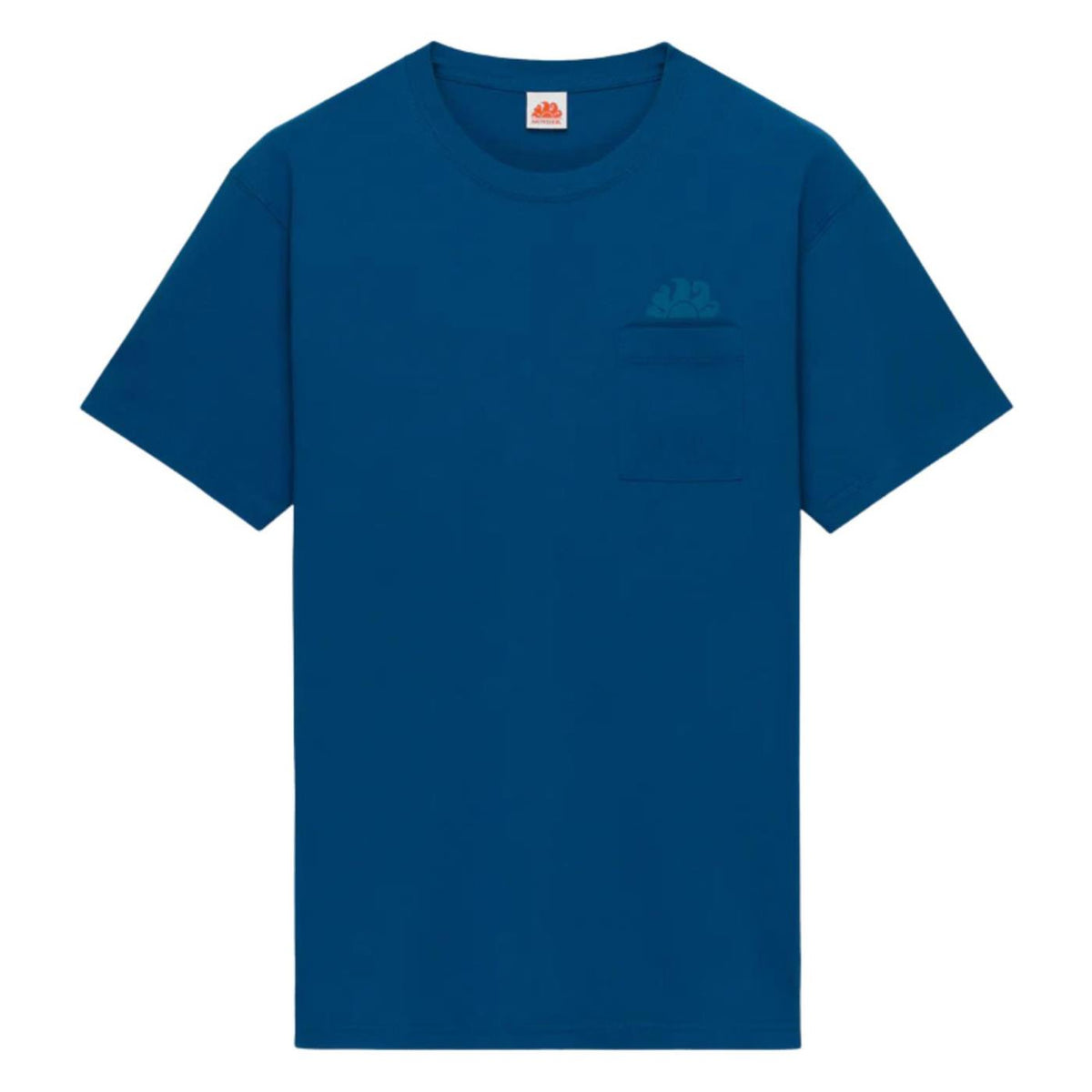 SUNDEK T-SHIRT BEACH SS POCKET - Blu - vista 2